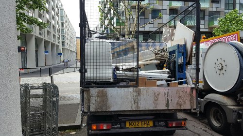 Satisfied clients observing the completed office clearance in Twickenham